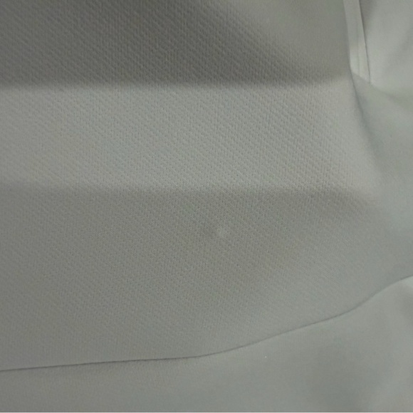 Gianni Bini White Pleated High-Rise Belted Shorts size 12 - Picture 4 of 5